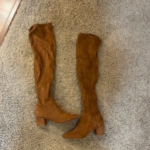 Over the Knee Boots - Brown